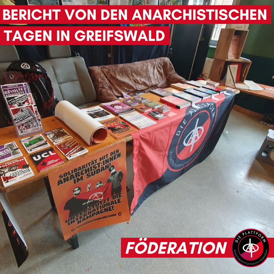 Bericht von den anarchistischen Tagen in Greifswald